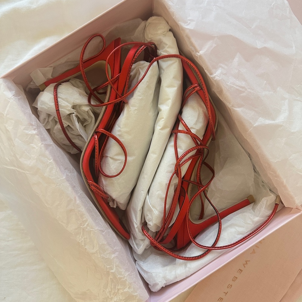 Sophia Webster Amora Valentine Red Heels